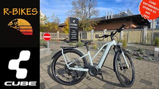 EBikes 2025 Cube Kathmandu Hybrid EX ABS 800 haze n black WALKAROUND REVIEW [upl. by Desimone443]