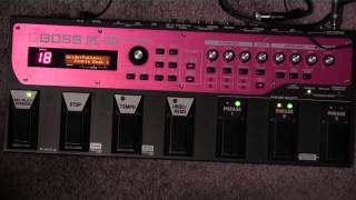 Boss RC 50 Looper Demo [upl. by Maya404]