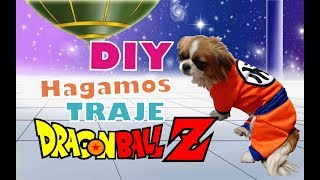 TRAJE PARA PERRITO DE DRAGON BALL 💖💖💪💪 Easy🙈🙉🙊 Dog Clothes [upl. by Felipa]