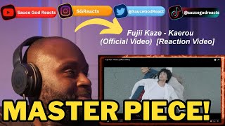 Fujii Kaze  Kaerou Official Video  REACTION [upl. by Ayomat134]