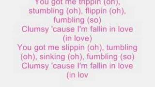 Clumsy by Fergie w Lyrics [upl. by Karame]