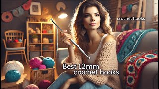 🧶 KOKNIT Large Sizes Crochet Hooks 8mm  Best 12MM Crochet Hooks 🧶 [upl. by Strain]