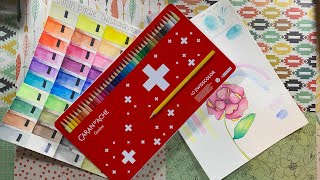 Caran D’Ache SwisscolorFancolor First Impressions [upl. by Chessy]