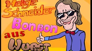 Helge Schneider  Bonbon aus Wurst mit Cartoon 🍬 [upl. by Alick]