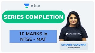 Series Completion  NTSE Mental Ability Test  Unacademy Foundation  MAT  Surabhi Gangwar [upl. by Naujyt]