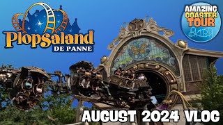 Theme Park 6  Plopsaland De Panne  August 2024 VLOG [upl. by Eimme]