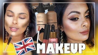 INDIAN GIRL TRIES FULL FACE BRITISH MAKEUP [upl. by Sula]