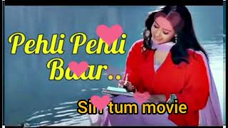 Pahli Pahli Baar Mahobbat Ki Hai 🥀 Sirf Tum Alka Yagnik Kumar Sanu 💕 Song Hindi songs 🥰 [upl. by Naihtsirc]