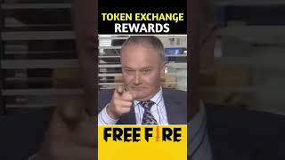 TOKEN EXCHANGE FREE REWARDS 😱😲 token newevent freefireshorts freefirebrasil riot raistar ytff [upl. by Jewell]