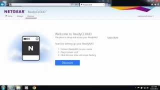 Using NETGEAR ReadyCLOUD setup your ReadyNAS [upl. by Innob]