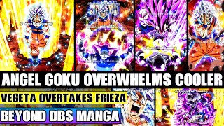 Beyond Dragon Ball Super Angel Goku Overwhelms Platinum Cooler As Vegeta Dominates Black Frieza [upl. by Vahe]