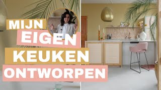 Keuken ontwerpen met Ikea Hack Marokkaanse tegels en koperen kraan  Binti Home Inspiratiehuis [upl. by Kcirneh]