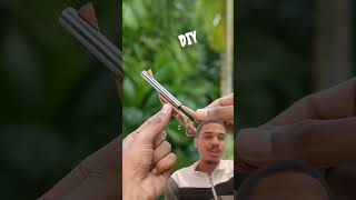 MINI PISTOL DE BAMBOO 2025 Bamboo diy bambu slingshots [upl. by Haelat165]