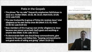 Faith — pistis πίστις  Brent Schmidt BYU New Testament Commentary Conference 2019 [upl. by Lasky]