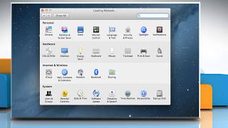 How to Setup a Internet Network Connection in Mac® OS X™ [upl. by Supat364]