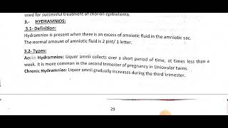 lec22 Obstratics LHV Chorion Epithilioma Choriocarcinoma  And Hydramnios [upl. by Attenyt416]