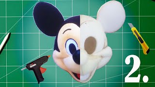 Como hacer Botargas  cabeza de Mickey parte 2 [upl. by Acebber]