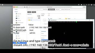 QSAN NAS Tutorial Connect CIFS Shared Folder  Linux [upl. by Orme]