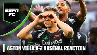 ‘SENSATIONAL WIN FOR ARSENAL’ Arsenal PASS tough away test against Aston Villa  ESPN FC [upl. by Giark]