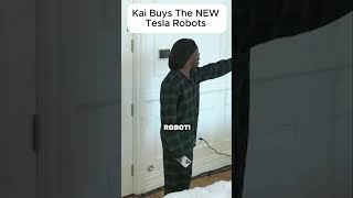 Kai Cenat Buys The NEW Tesla Robots 😂🤣 [upl. by Florie]