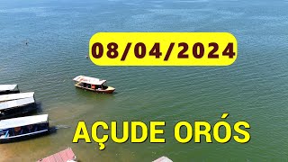 ESPETACULAR Açude Orós dados atualizados hoje 08042024  ORÓS CEARÁ [upl. by Ahsian]