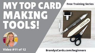 What Are The Top 10 Card Making Tools Youll Need For Success [upl. by Acilegna]