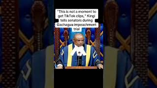 quotIt Is Not A Moment To Take TikTok ClipquotSpeaker Amason Kingi To The Senators [upl. by Salchunas]