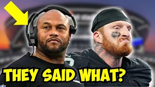 Raiders Players Deliver Jawdropping Message To Coaches And Fans  Unfiltered Raider Update [upl. by Nnyliram612]