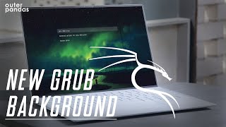 How to Change Kali Linux Grub Background amp Theme  Customize Grub in Kali Linux [upl. by Irrot]