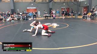 Junior 145 Ryan Watson Washington Vs Gabriel Riley Montana [upl. by Eeznyl455]