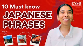 10 Must know Japanese Phrases especially if you are going to Japan 🗾 [upl. by Enyad]