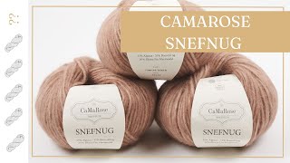 CaMaRose Snefnug Yarn Review  Untwisted Threads [upl. by Carolee]