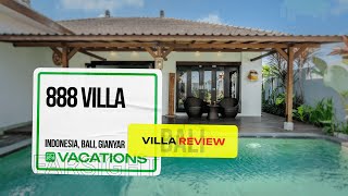 888 VILLA  🏝️Gianyar Indonesia  🏠 luxury villa  😎 VILLA REVIEW [upl. by Kandy]