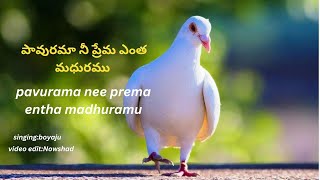 pavurama nee prema entha madhuramu  telugu song boyaju jesus [upl. by Birgit]