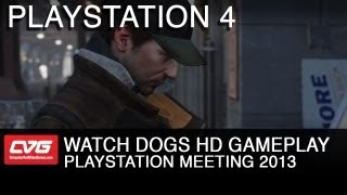 Watch Dogs PlayStation 4 NEW gameplay FULL HD [upl. by Eeb713]