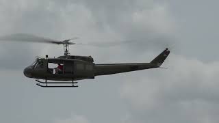 Vidalia Onion Festival Air Show 2024 UH1H Huey [upl. by Sirahc]