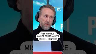 Election Miss France  Xavier Bertrand face à Michel Barnier 🤣 [upl. by Carree208]