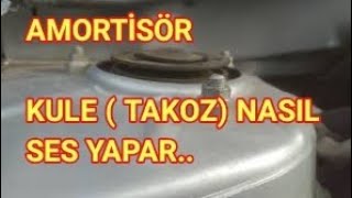 AMORTİSÖR KULETAKOZ NASIL SES YAPAR araba videosuotokontrol [upl. by Esenwahs4]