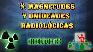 8 Magnitudes y unidades radiológicas  Pedro Ruiz Manzano [upl. by Bruner178]