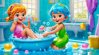 Bath Time Song  Splashy and Fun Song for Kids  Nursery Rhymes amp Kids Songs [upl. by Dotti330]