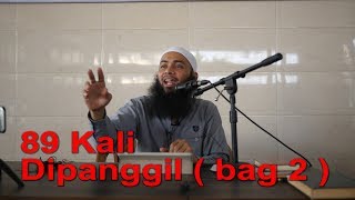 Kajian Ustadz Dr Syafiq Riza Basalamah MA  89 kali dipanggil bagian 2 [upl. by Ming]