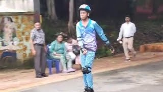 DAV NATIONAL SPORT ZONAL LEVEL JHARKHAND 🏆 500 M ROLLER SKATING RACE [upl. by Nhojleahcim]