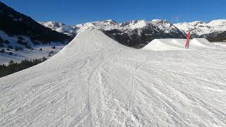 Andorra El Tarter Snow Park  First Jumps [upl. by Broeder]