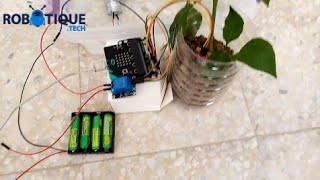 Réalisation dun système d’arrosage automatique avec Microbit [upl. by Dnomyar]