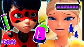 LADYBUG CONSOLOU A CHLOE 😱 MALEDIKTATOR  MIRACULOUS 2ª TEMPORADA  LADYBUG  Mundo Gloob [upl. by Harlene290]