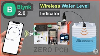 IoT Based Water Level Monitoring system using ESP32 Blynk amp Ultrasonic Sensor [upl. by Trevor]