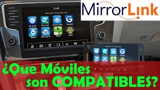 Que es MIRRORLINK  Móviles Apps y Autos 100 COMAPTIBLES [upl. by Lorrad]