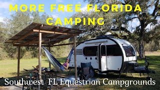 Free Camping in Florida Southwest Water Management Camping [upl. by Muhcan]