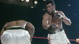 Muhammad ali vs sonny liston l real color HD quality [upl. by Analra]