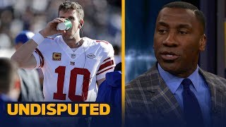 Skip and Shannon react to reports that Eli Manning will start Week 14 vs Dallas  UNDISPUTED [upl. by Arondel371]